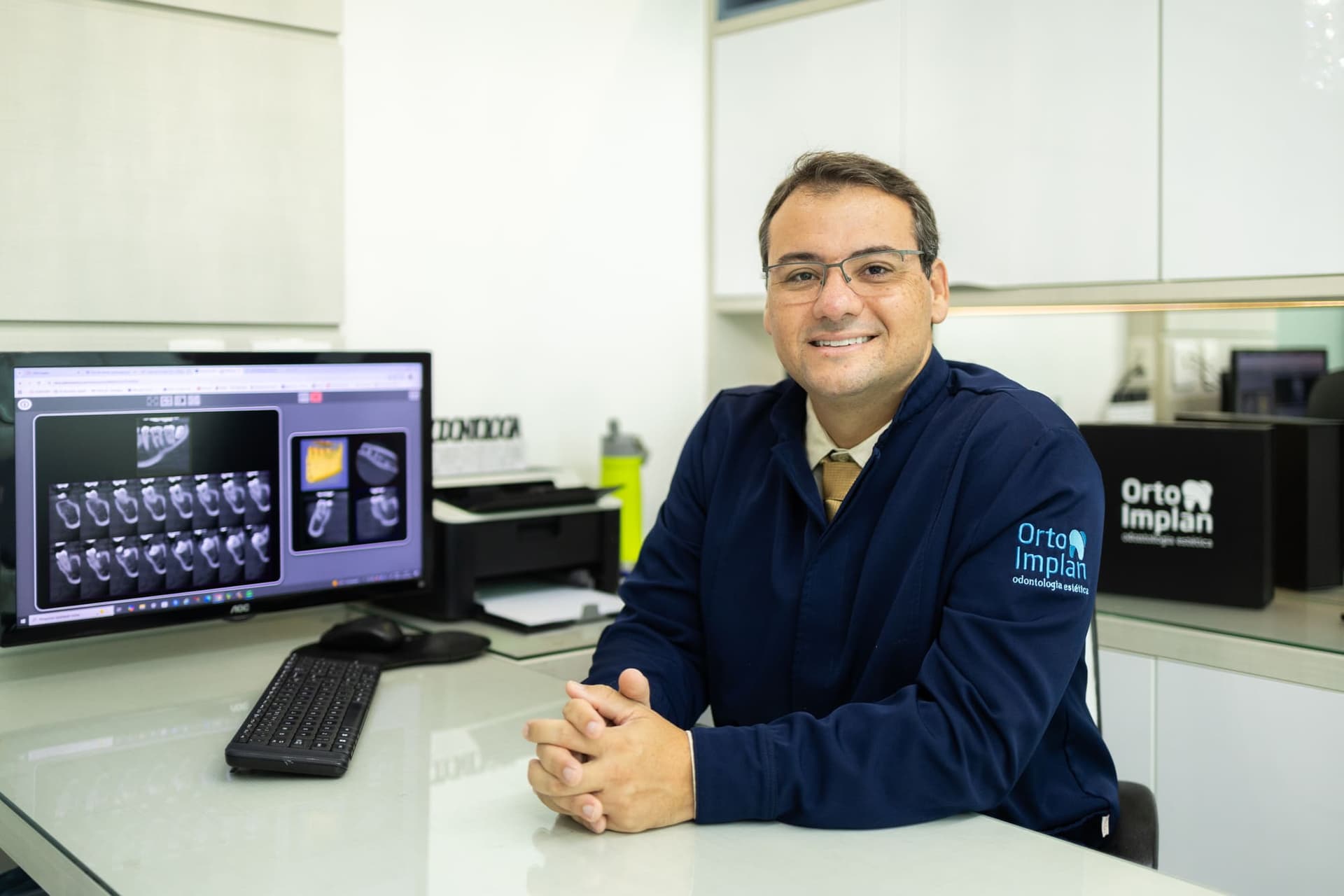 Dr. Rogério — referência clínica Orto Implan
